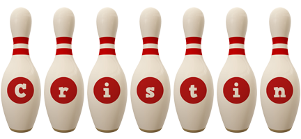 Cristin bowling-pin logo