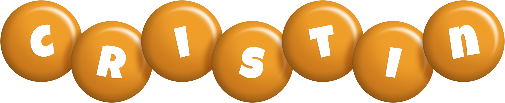 Cristin candy-orange logo