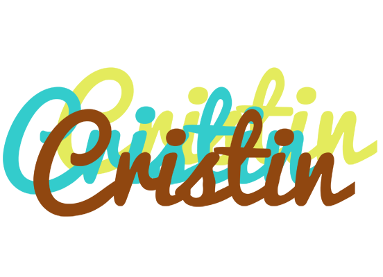 Cristin cupcake logo