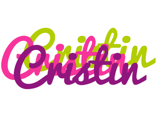 Cristin flowers logo