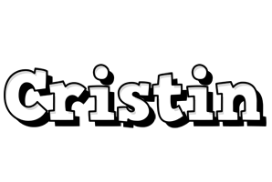 Cristin snowing logo