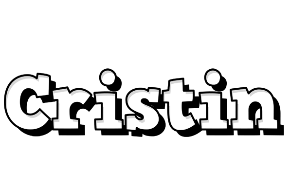 Cristin snowing logo