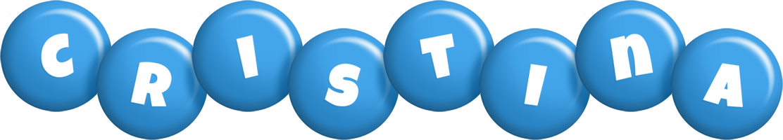 Cristina candy-blue logo