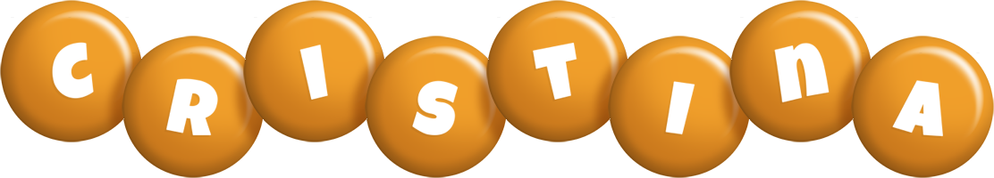 Cristina candy-orange logo