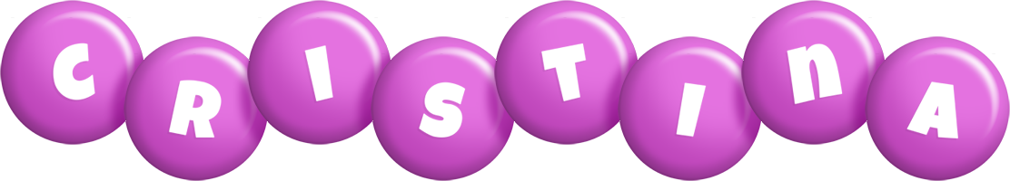 Cristina candy-purple logo