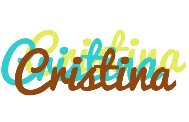 Cristina cupcake logo
