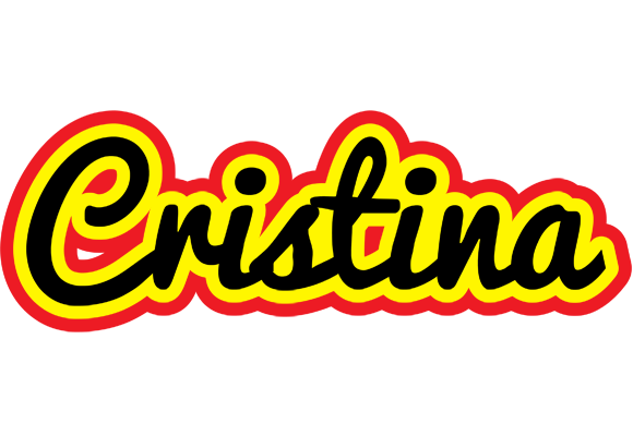 Cristina flaming logo