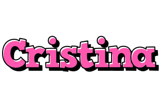 Cristina girlish logo