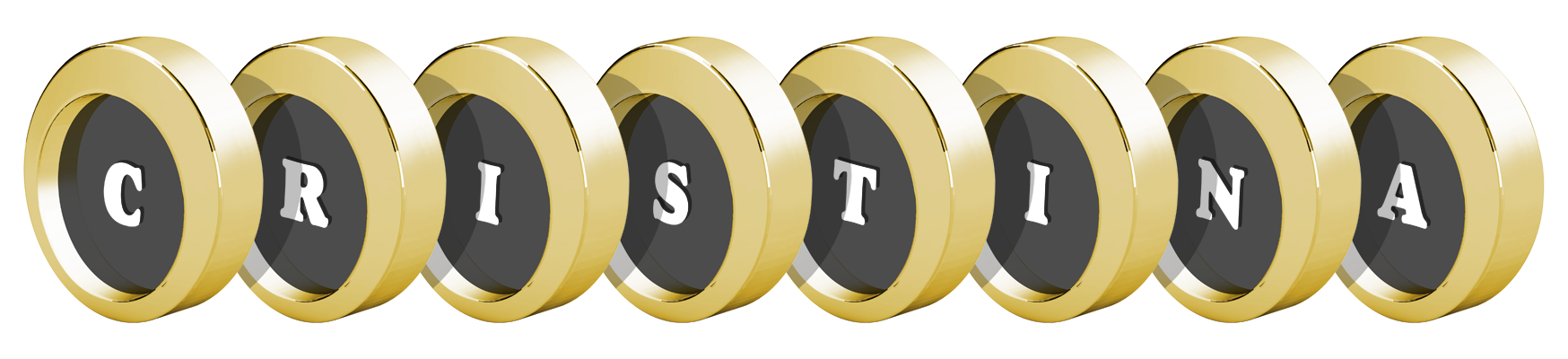 Cristina gold logo