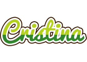 Cristina golfing logo