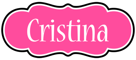 Cristina invitation logo