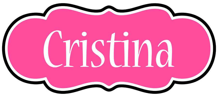 Cristina invitation logo