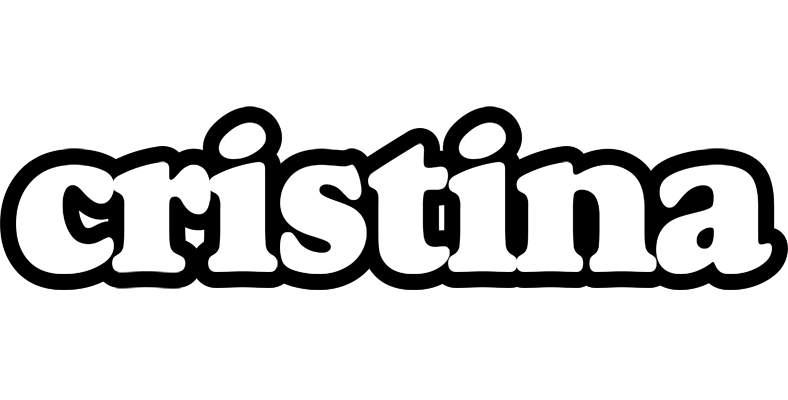 Cristina panda logo