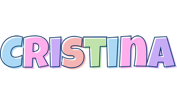 Cristina pastel logo