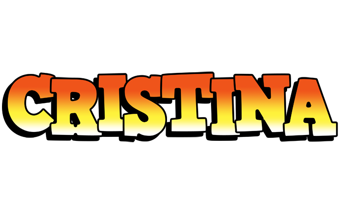Cristina sunset logo