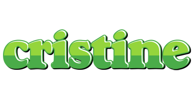 Cristine apple logo