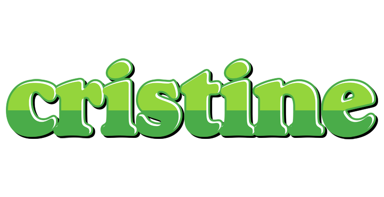 Cristine apple logo