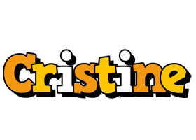 Cristine cartoon logo