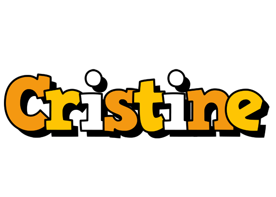 Cristine cartoon logo