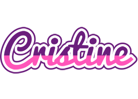 Cristine cheerful logo