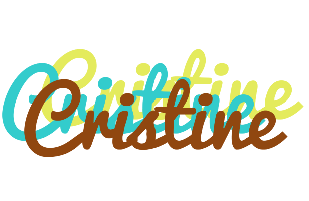 Cristine cupcake logo