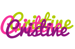 Cristine flowers logo