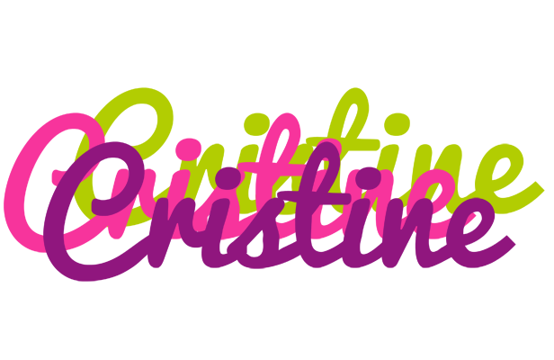Cristine flowers logo