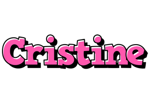 Cristine girlish logo