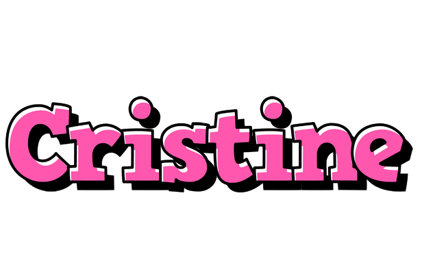 Cristine girlish logo