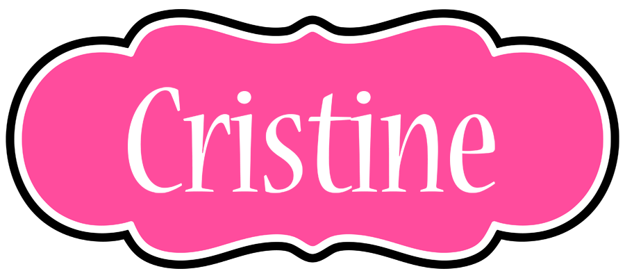 Cristine invitation logo