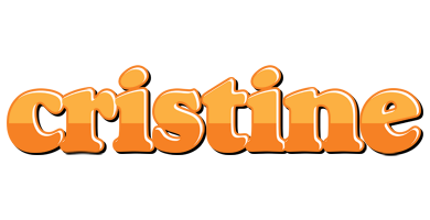 Cristine orange logo