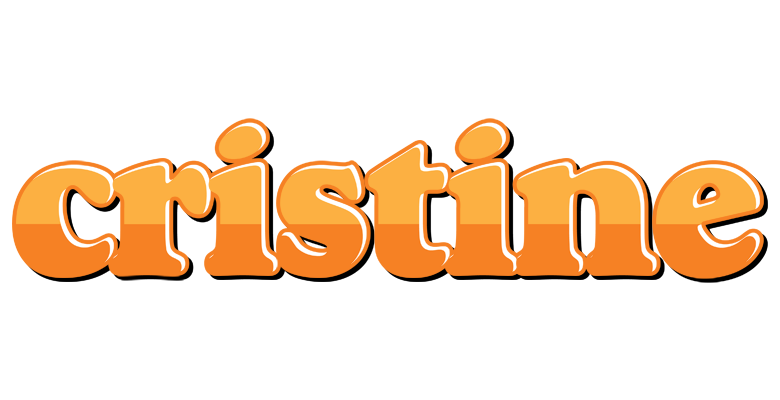 Cristine orange logo