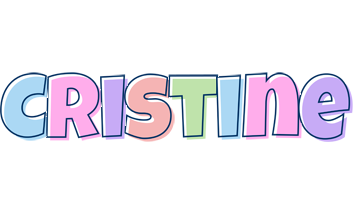 Cristine pastel logo