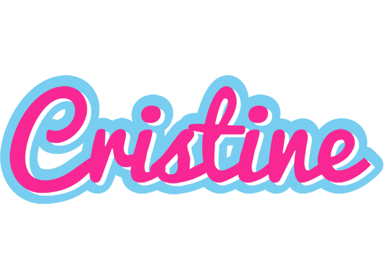 Cristine popstar logo