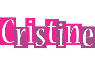 Cristine whine logo