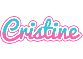 Cristine woman logo