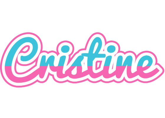 Cristine woman logo
