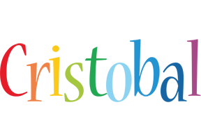 Cristobal birthday logo