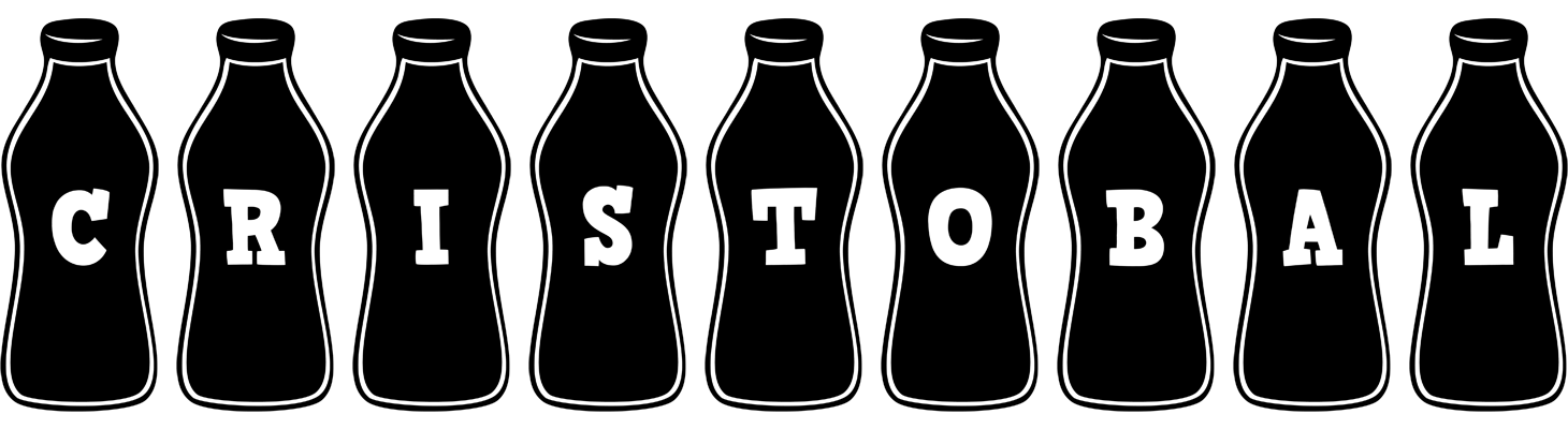 Cristobal bottle logo