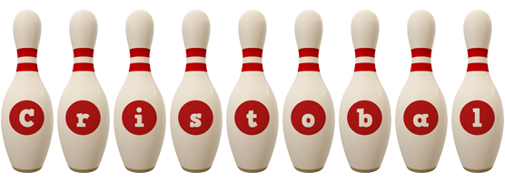 Cristobal bowling-pin logo