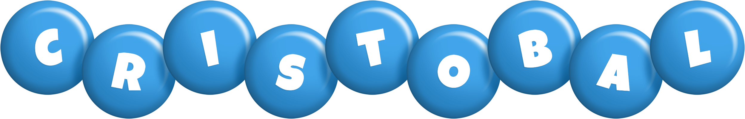 Cristobal candy-blue logo