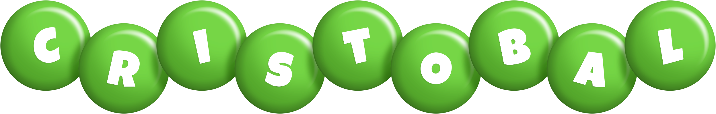 Cristobal candy-green logo