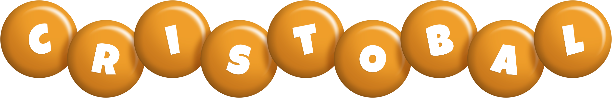 Cristobal candy-orange logo