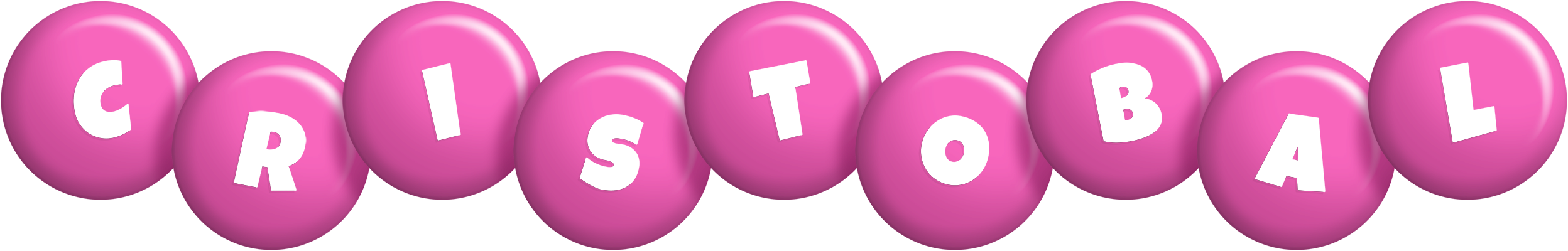 Cristobal candy-pink logo