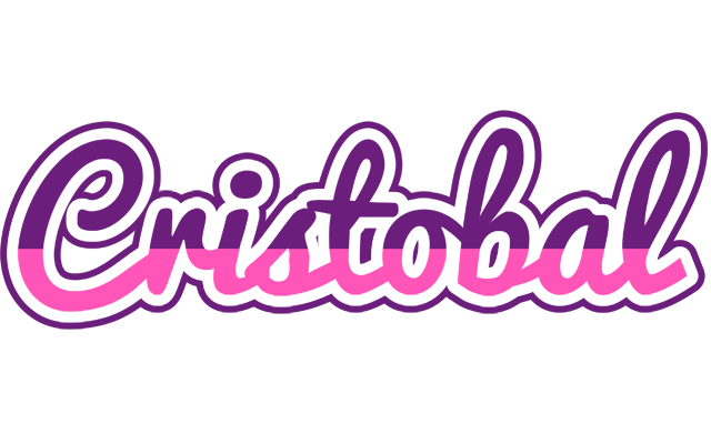 Cristobal cheerful logo
