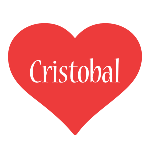 Cristobal love logo