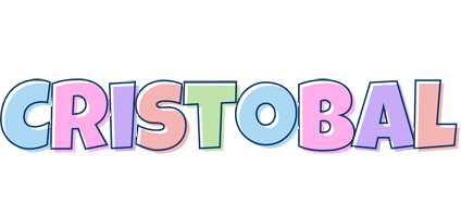 Cristobal pastel logo