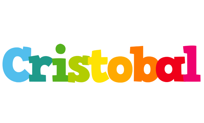 Cristobal rainbows logo