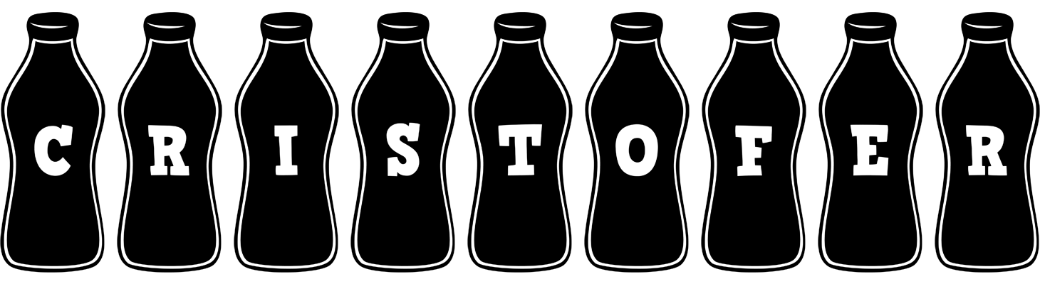 Cristofer bottle logo