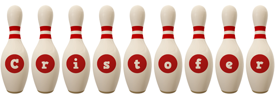 Cristofer bowling-pin logo